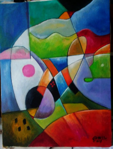 Geometrical abstract 1 - Sweet Jamaica Shopping